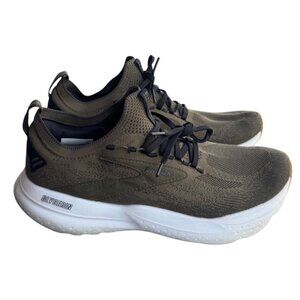 Brooks Glycerin 21 StealthFit Running Shoes Men’s Size 10.5 D Olive Comfortable